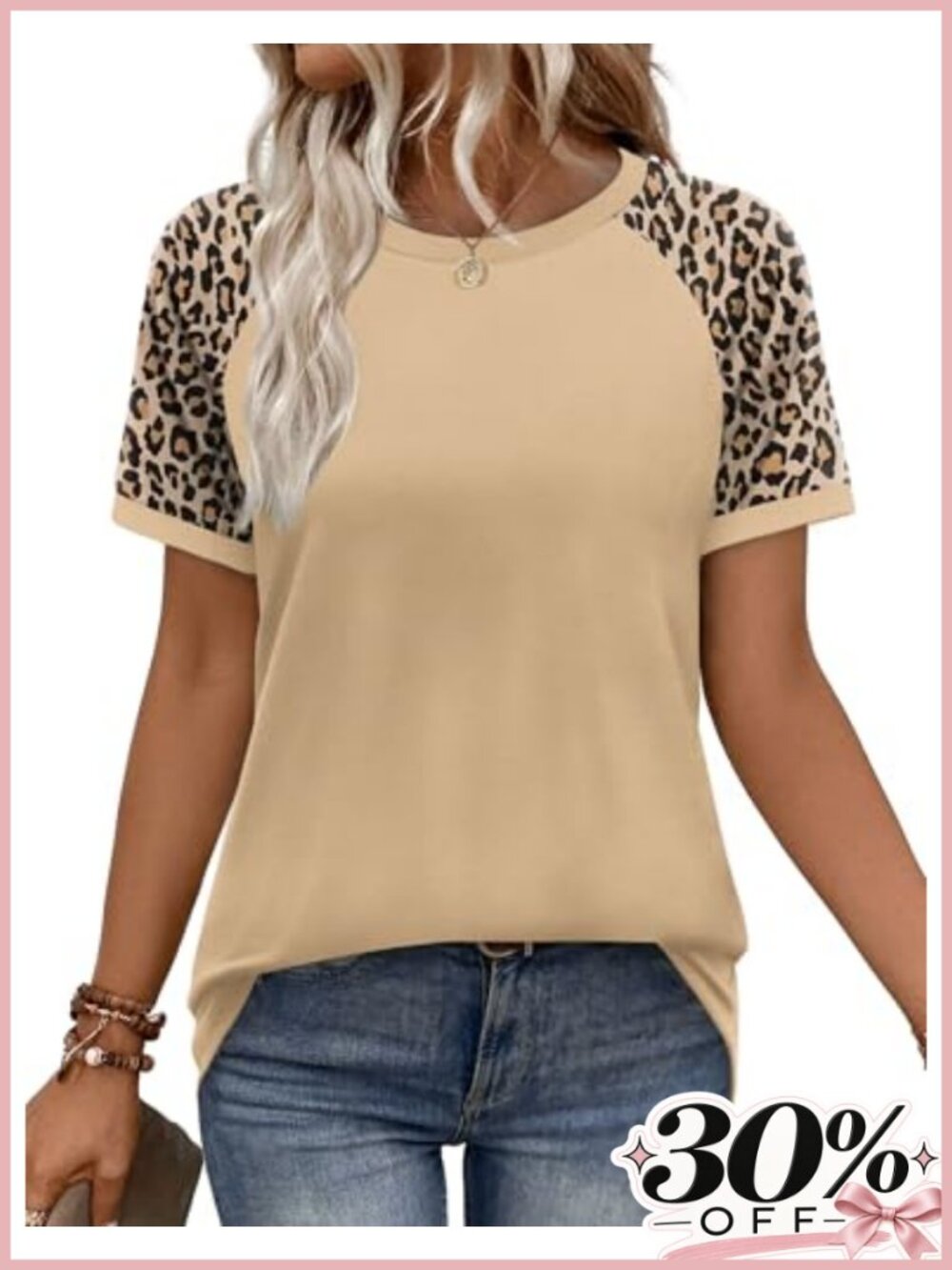 Color Block Raglan Sleeve T-Shirt Lightweight Stretchable Summer Top